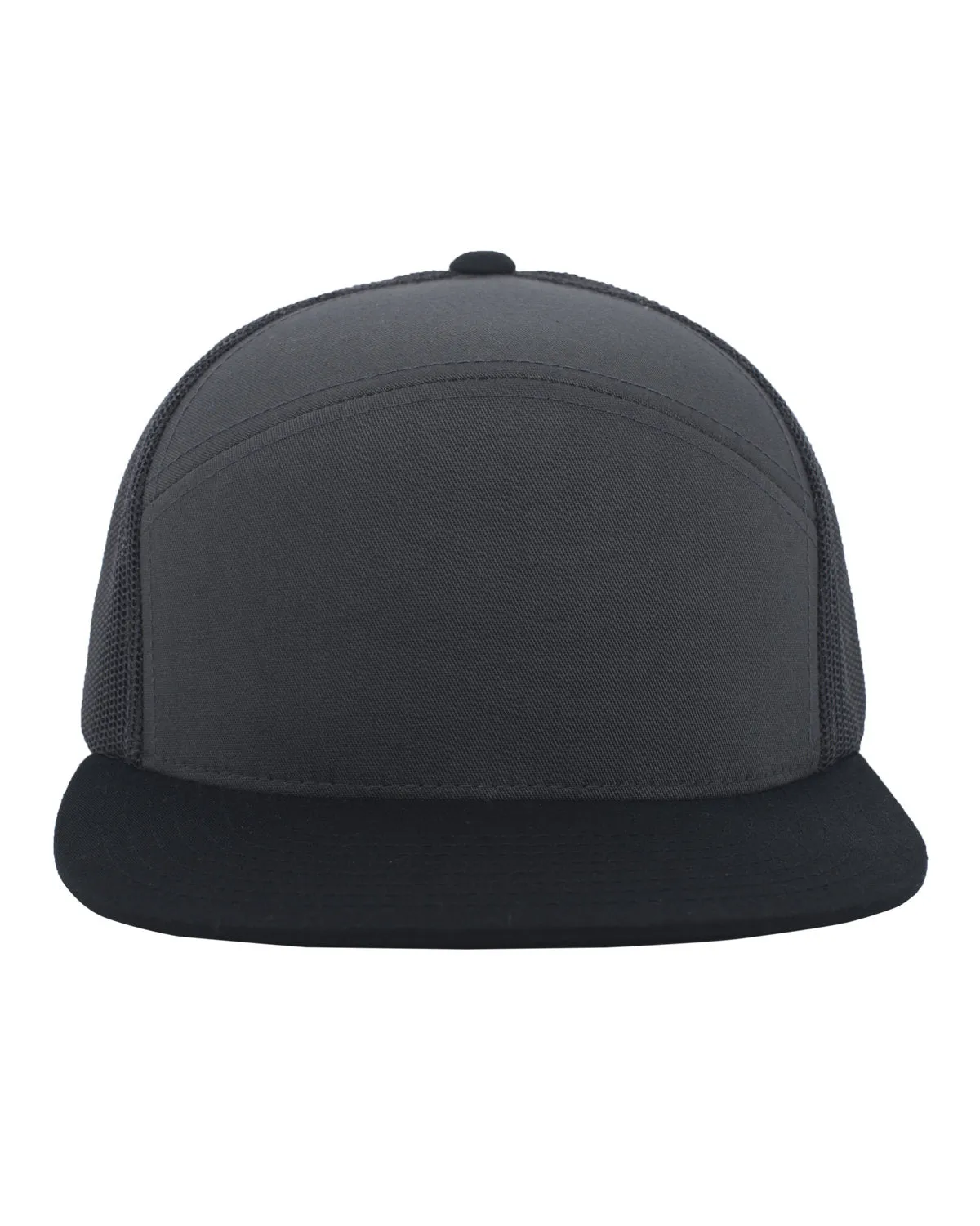 6-Panel Arch Trucker Snapback Cap