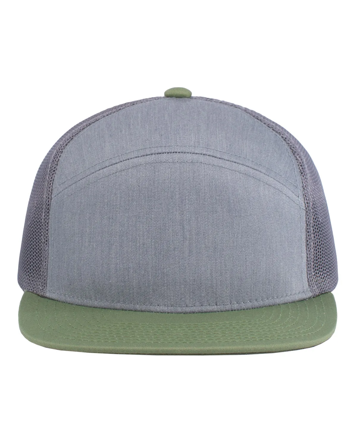 6-Panel Arch Trucker Snapback Cap