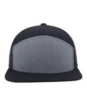 6-Panel Arch Trucker Snapback Cap