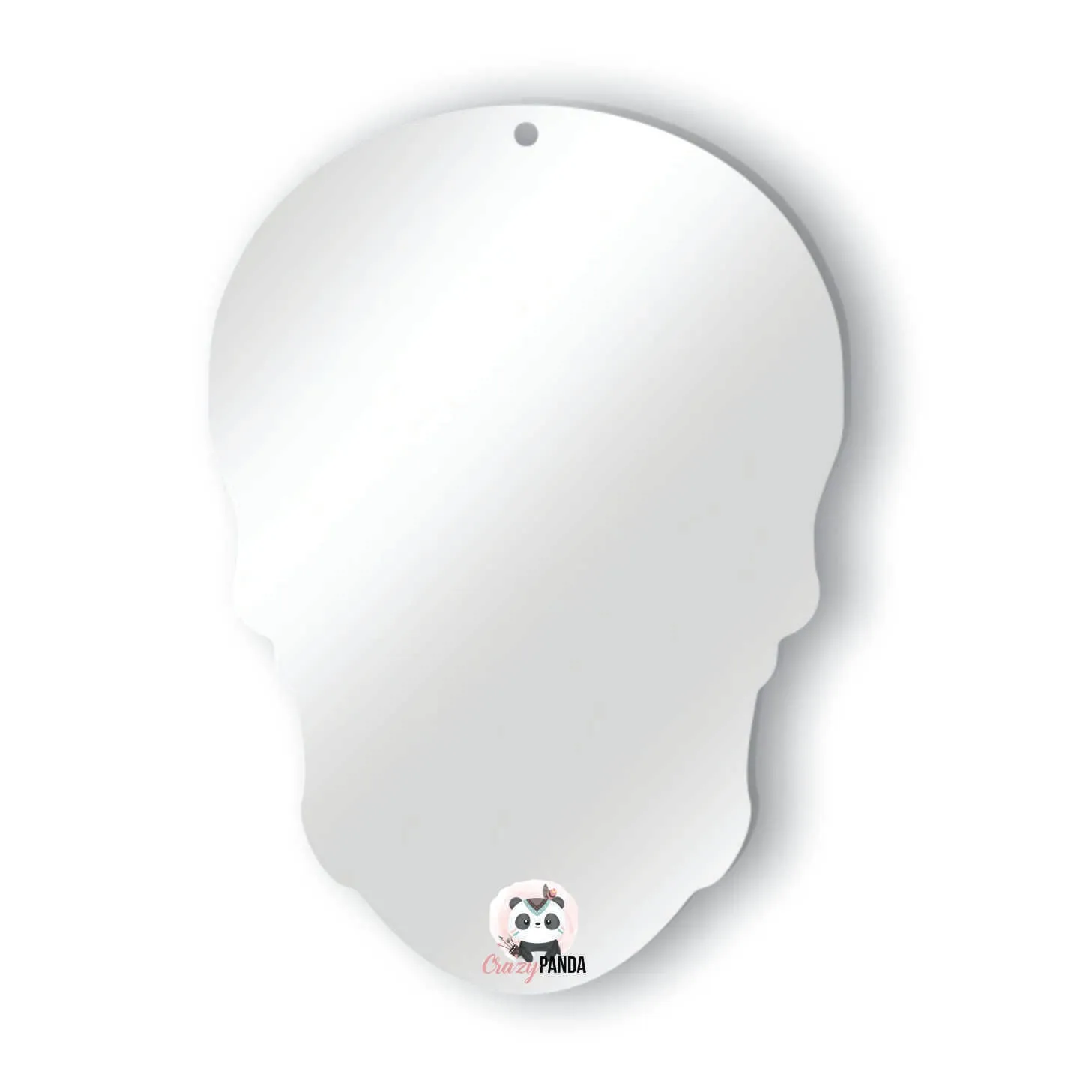 Acrylic Blank Clear Skull (Sizes)