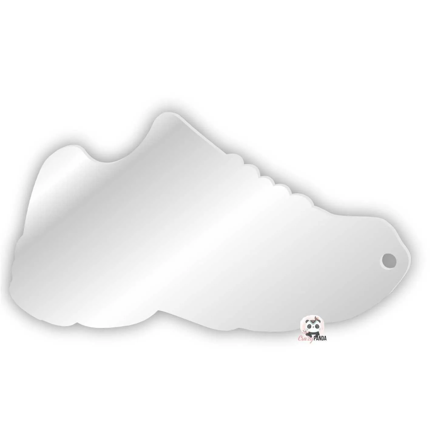 Acrylic Blank Clear Tekkies/Running Shoe