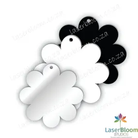 Acrylic Blank Daisy- Select Your Thickness (1.5mm, 2mm, 3mm)