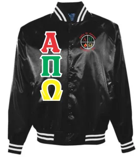 APO Striped Satin Jacket