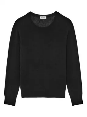 Cashmere silk crew neck knit 271115