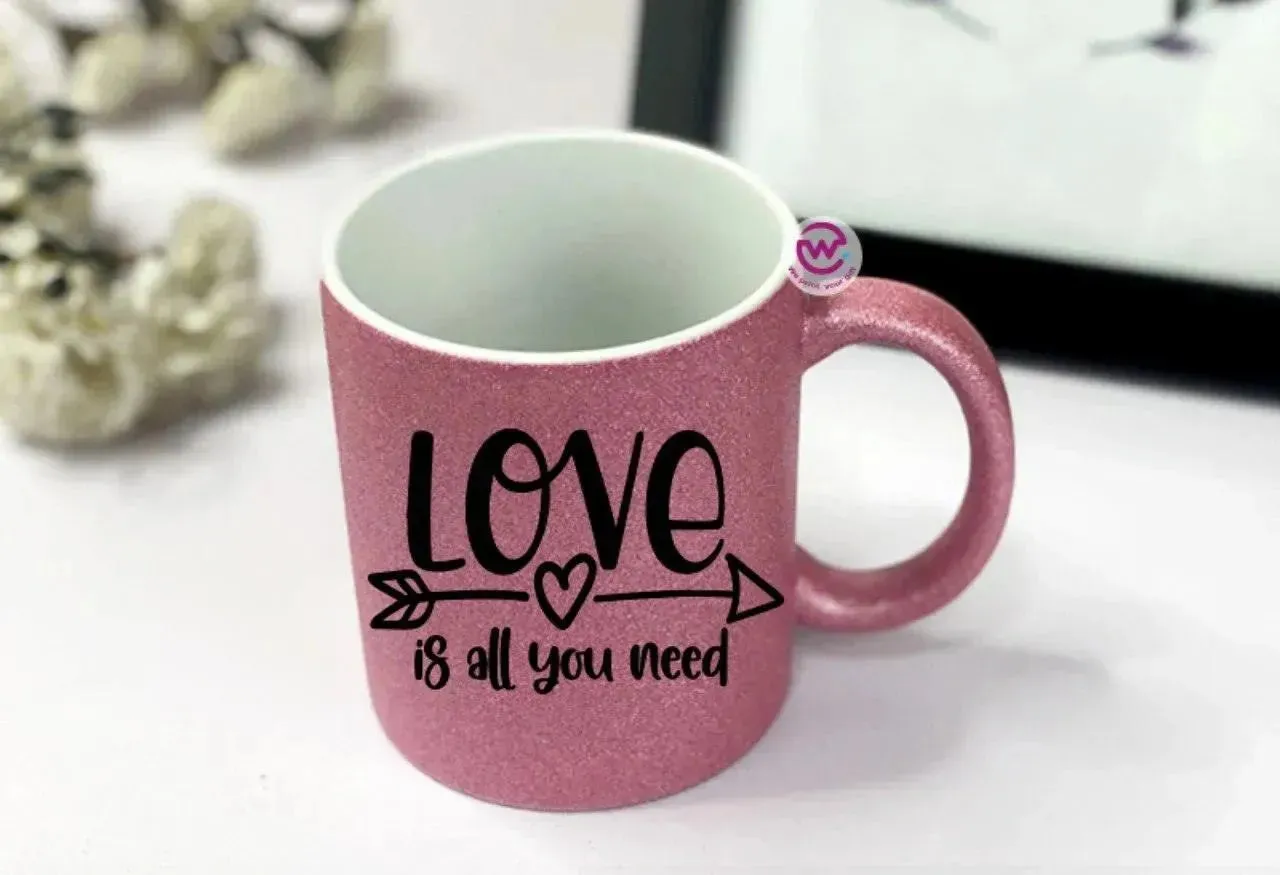 Glitter Mug - Inspirational Quotes