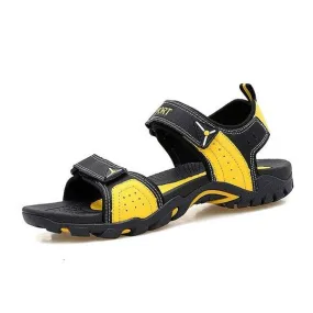 Groovywish Men Orthopedic Sandals Velcro Summer Footwear