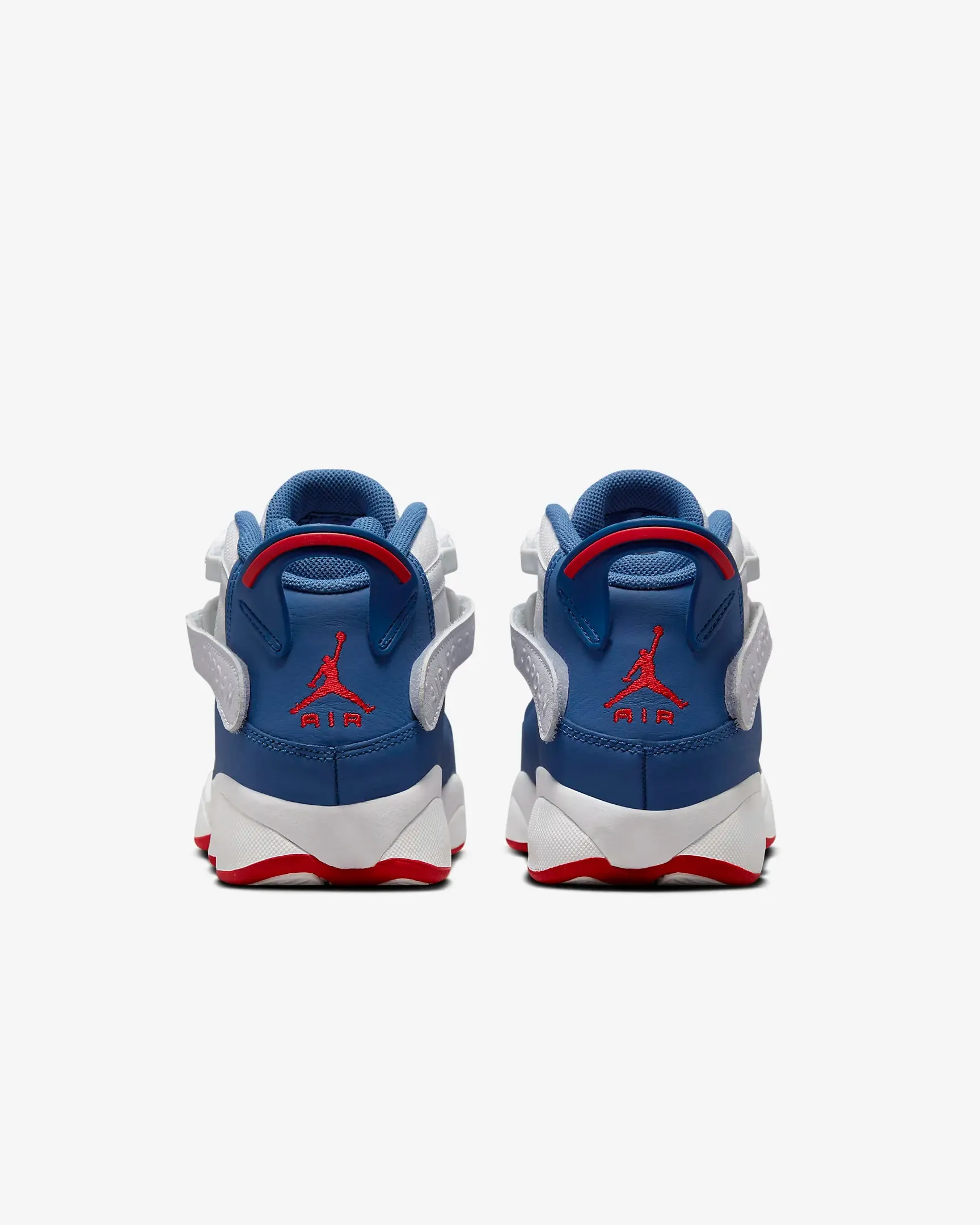 Jordan - Boy - GS 6 Rings - White/True Blue/University Red