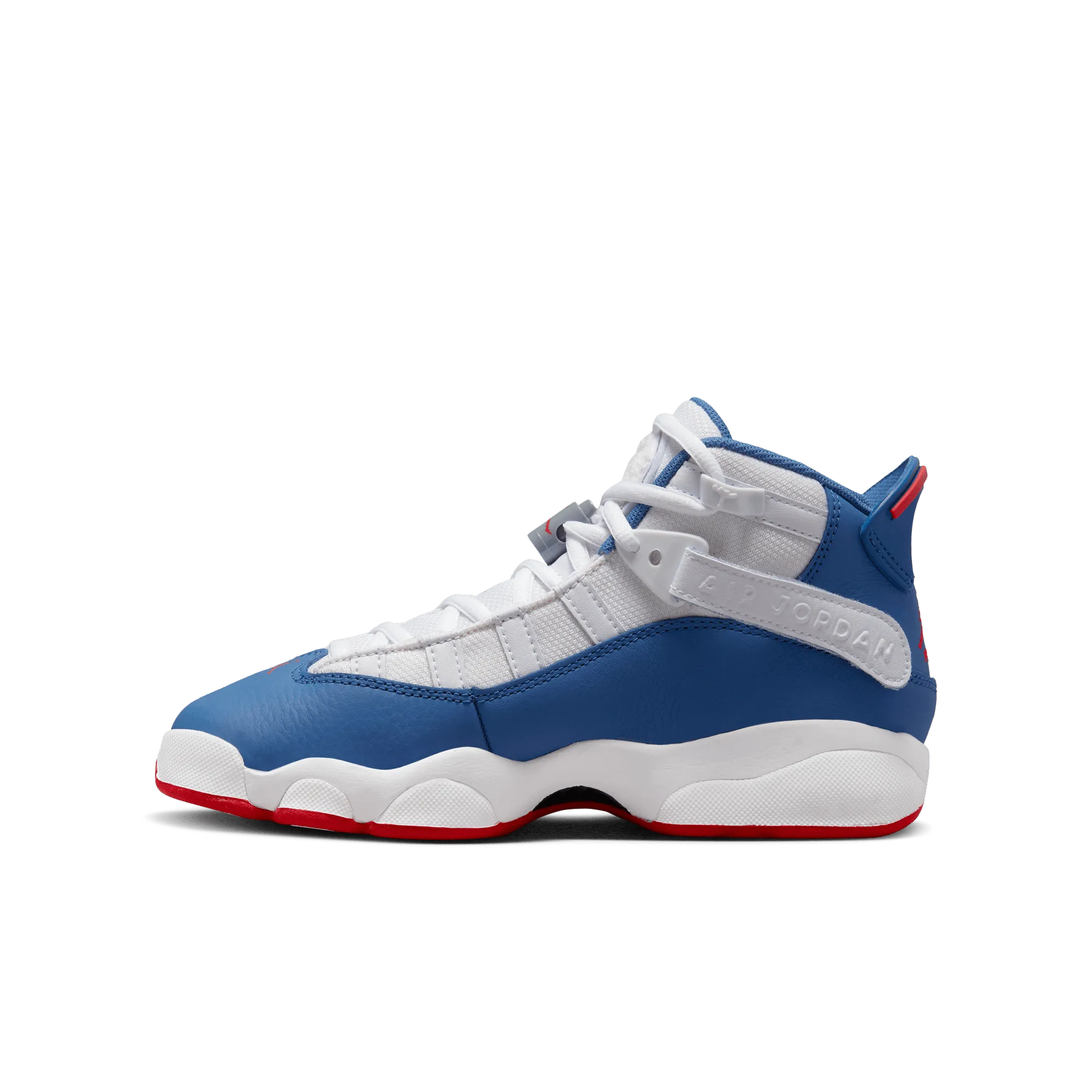 Jordan - Boy - GS 6 Rings - White/True Blue/University Red