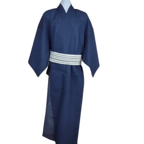 Mens Cotton Yukata - Navy