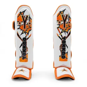 PAD THAI SHIN GUARDS - WHITE